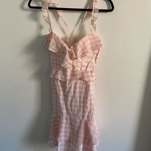 For love and lemons Gingham dress